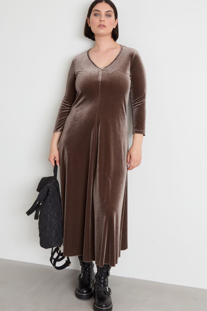 Stretch chenille dress Intrend - 2
