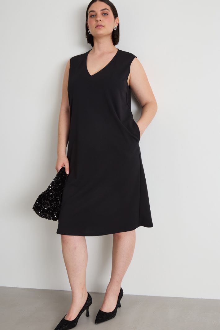 Crepe jersey dress Intrend - 2