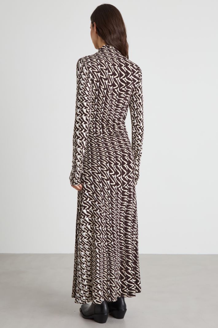 Vestido largo de punto Intrend - 3