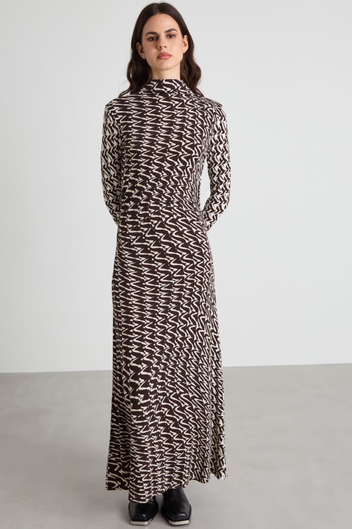Vestido largo de punto Intrend - 2