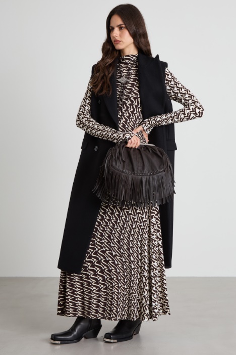 Vestido largo de punto Intrend