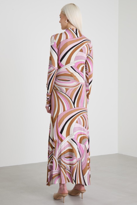 Abito lungo in jersey