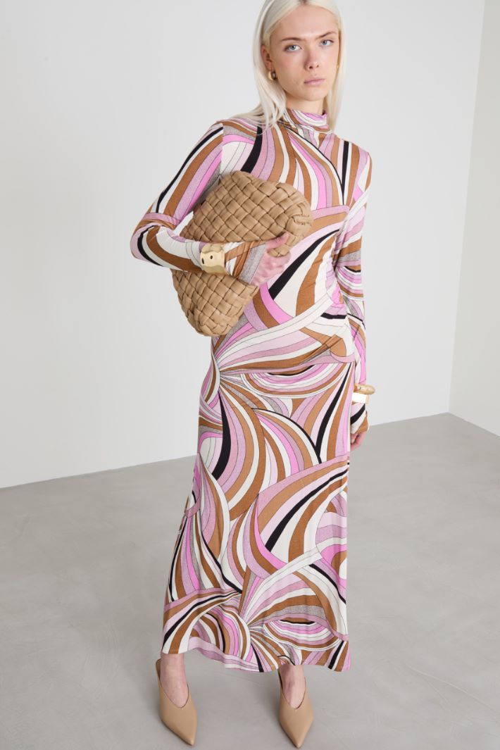 Vestido largo de punto Intrend - 2