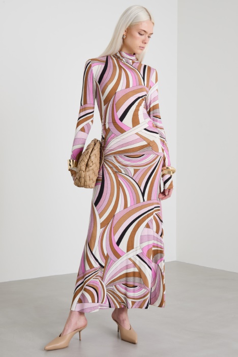 Long jersey dress Intrend