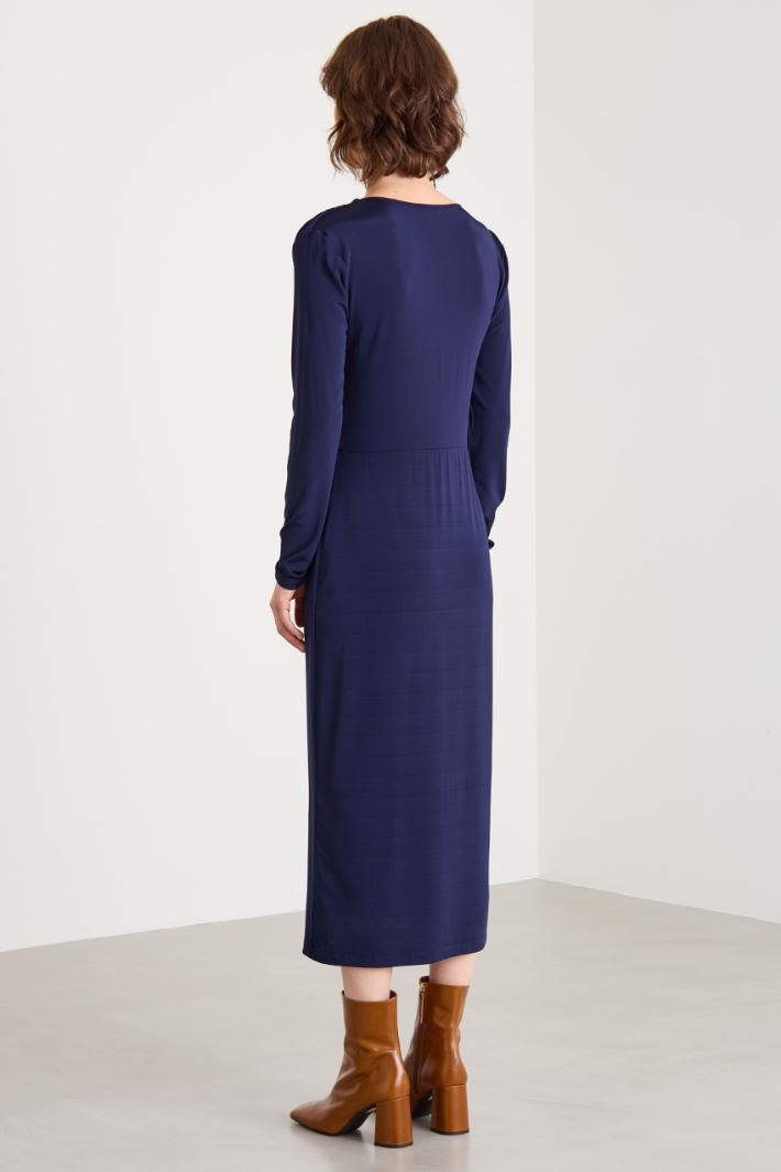 Light jersey midi dress Intrend - 4