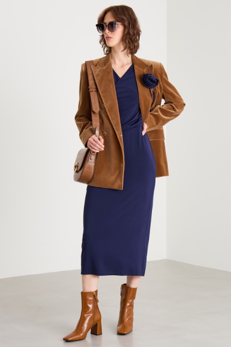 Light jersey midi dress Intrend