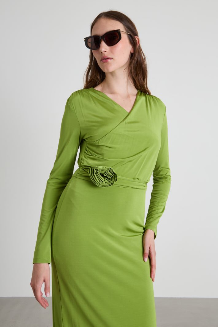 Light jersey midi dress Intrend - 5