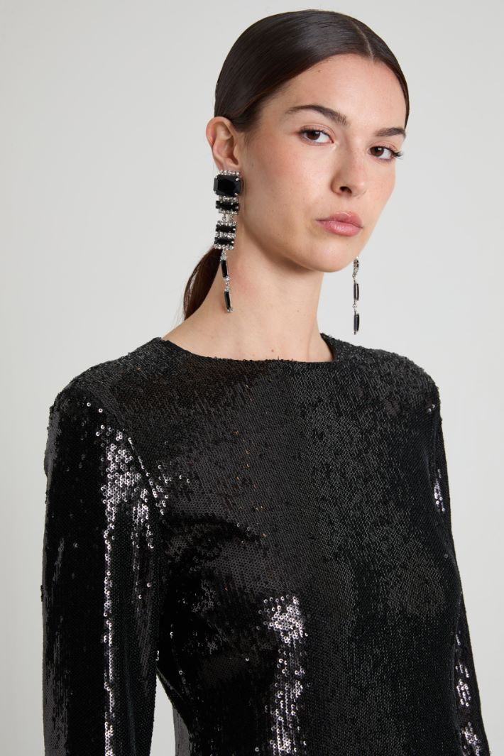 Sequinned dress Intrend - 4