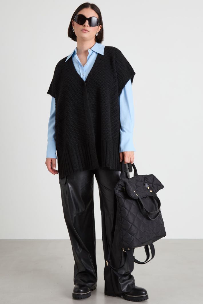 Sleeveless cardigan Intrend - 3