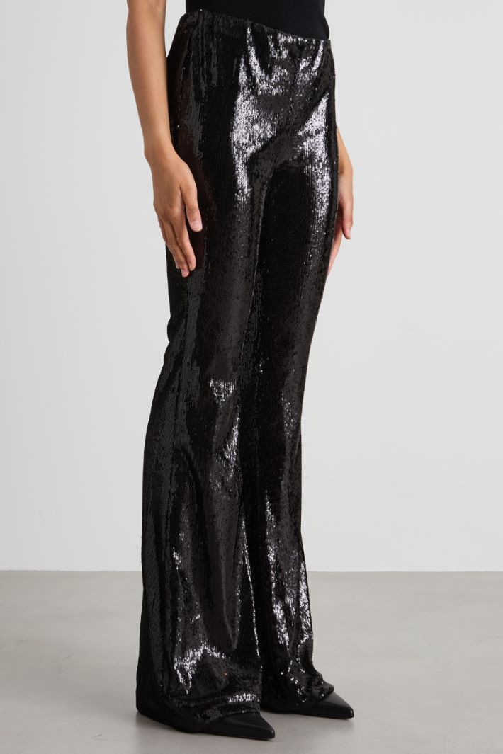 Pantaloni di paillettes