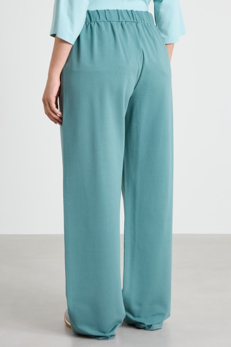 Pantaloni jogger in jersey