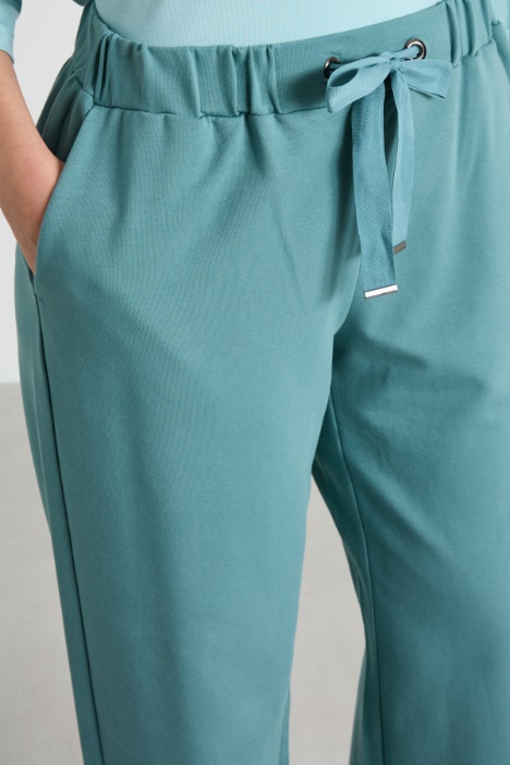 Pantaloni jogger in jersey