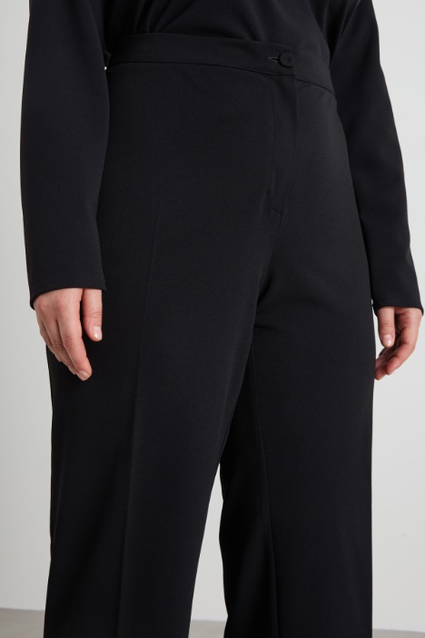 Pantalones de jersey de crepé