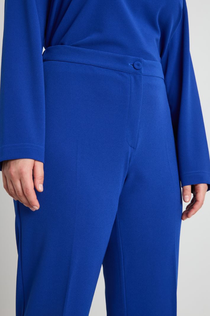 Crepe jersey trousers Intrend - 4