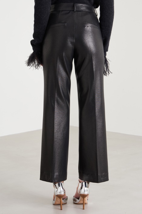 Pantaloni in jersey laminati