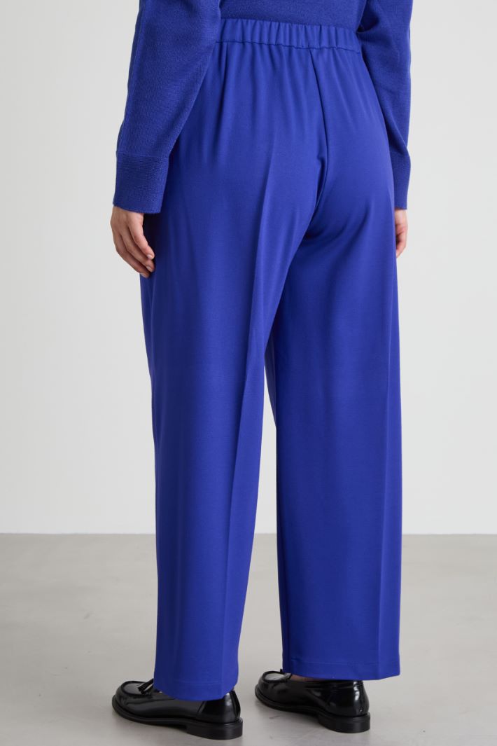 Straight jersey trousers Intrend - 3