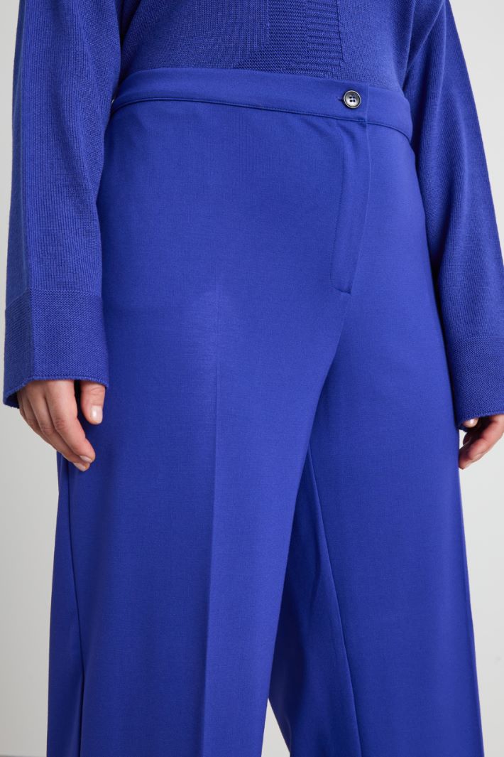 Straight jersey trousers Intrend - 4