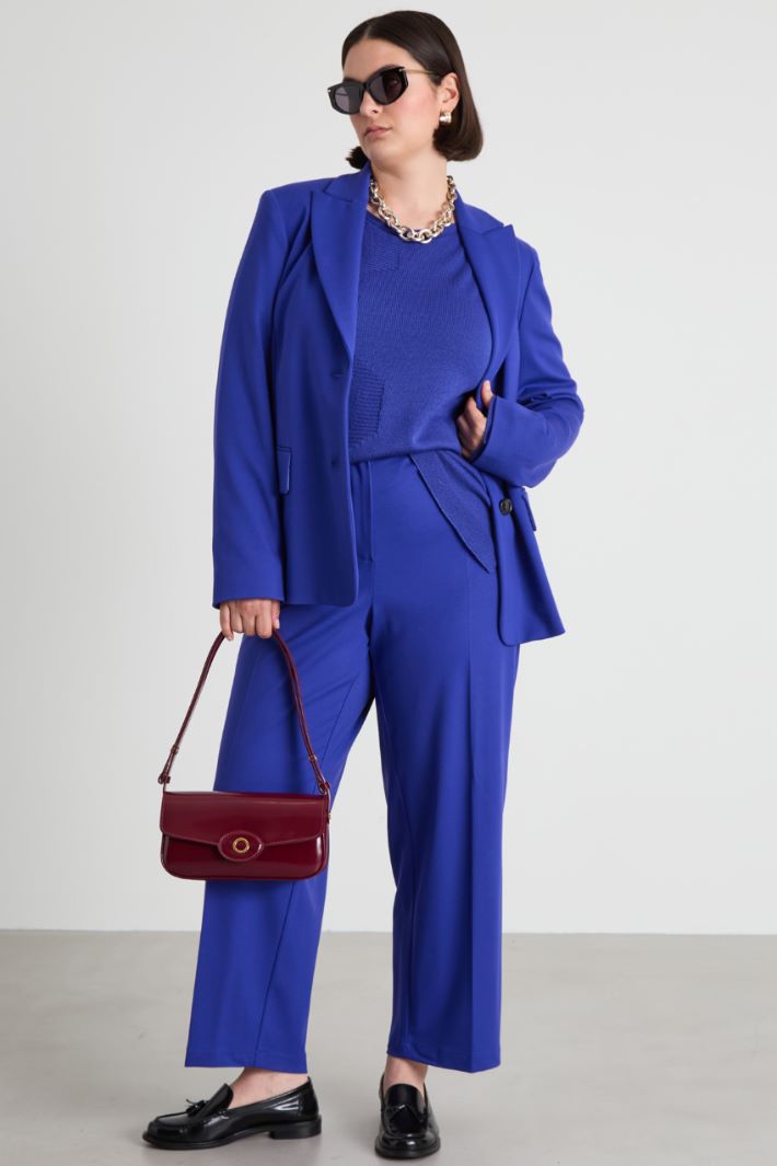 Straight jersey trousers Intrend