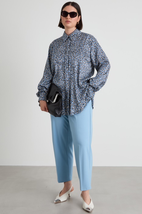 Straight jersey trousers Intrend