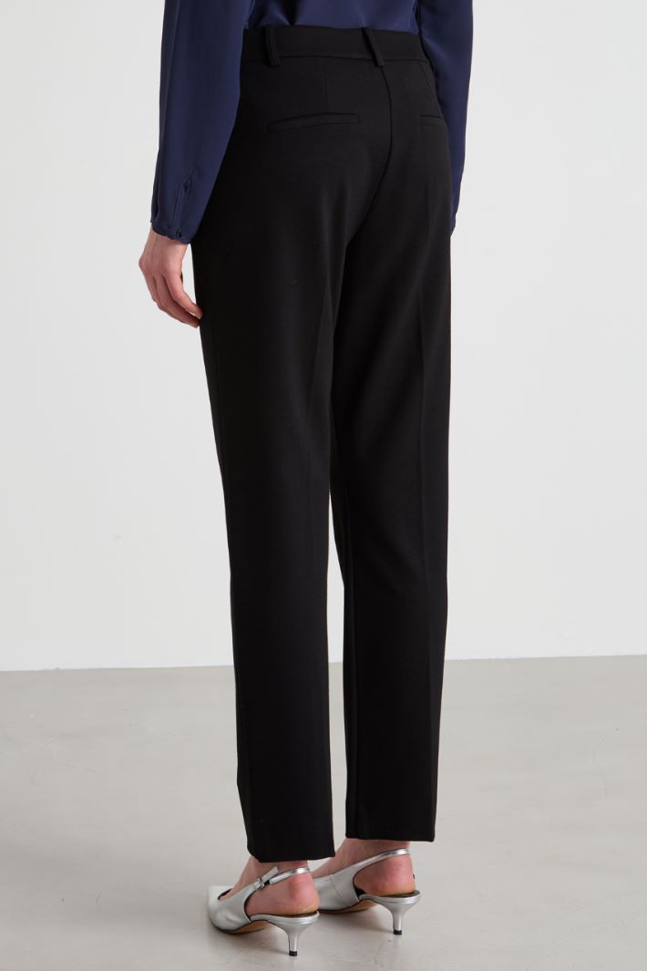 Pantaloni in misto viscosa Intrend - 3