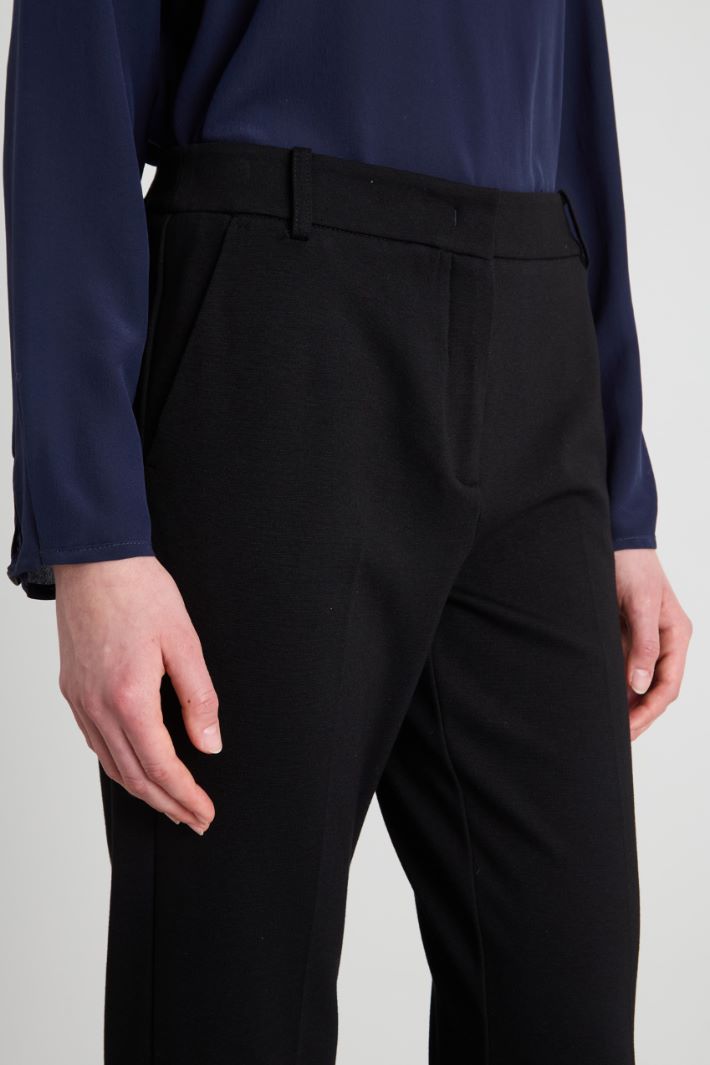 Pantaloni in misto viscosa Intrend - 4