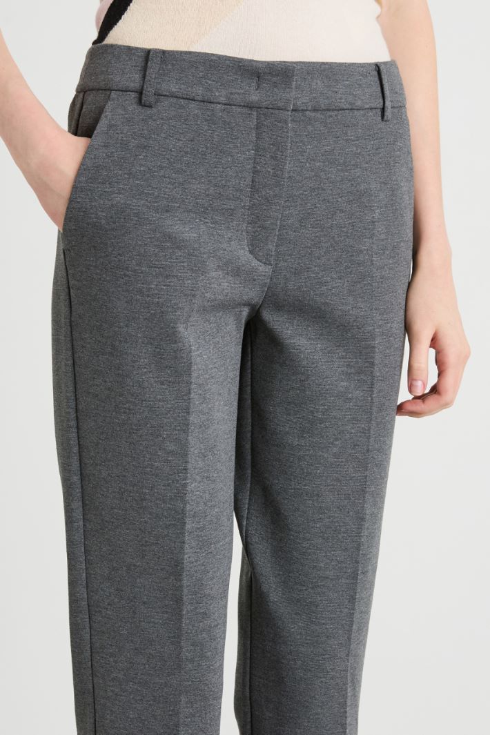 Pantaloni in misto viscosa Intrend - 4