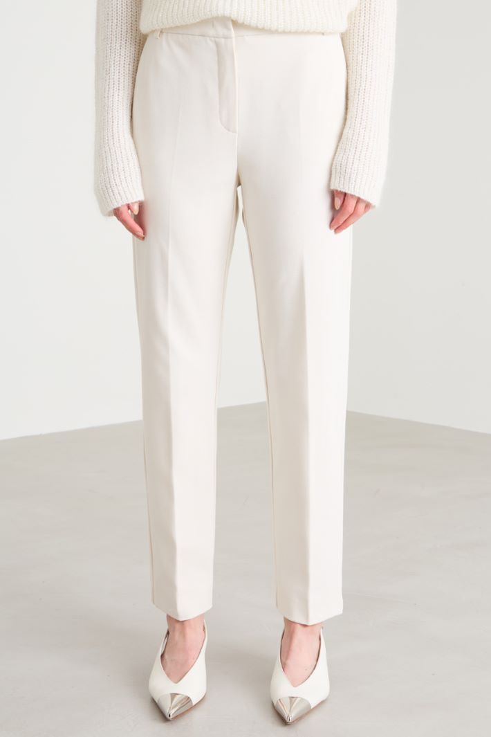 Pantaloni in misto viscosa Intrend - 2