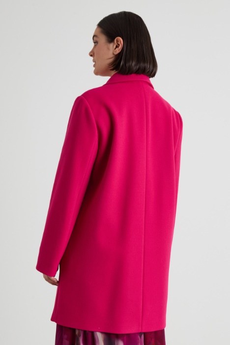 Cappotto in jersey stretch
