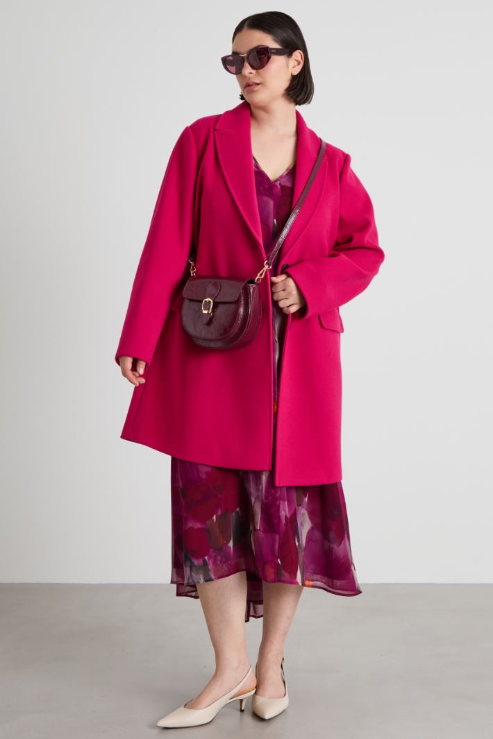 Stretch jersey coat Intrend