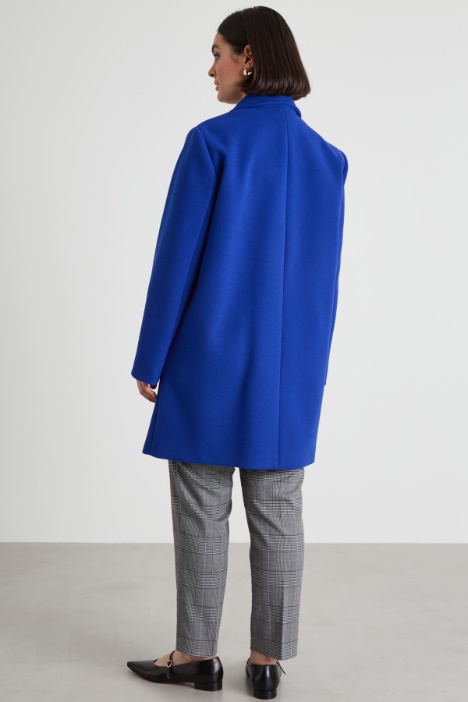 Cappotto in jersey stretch