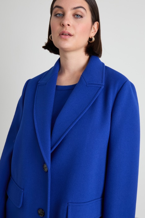 Cappotto in jersey stretch