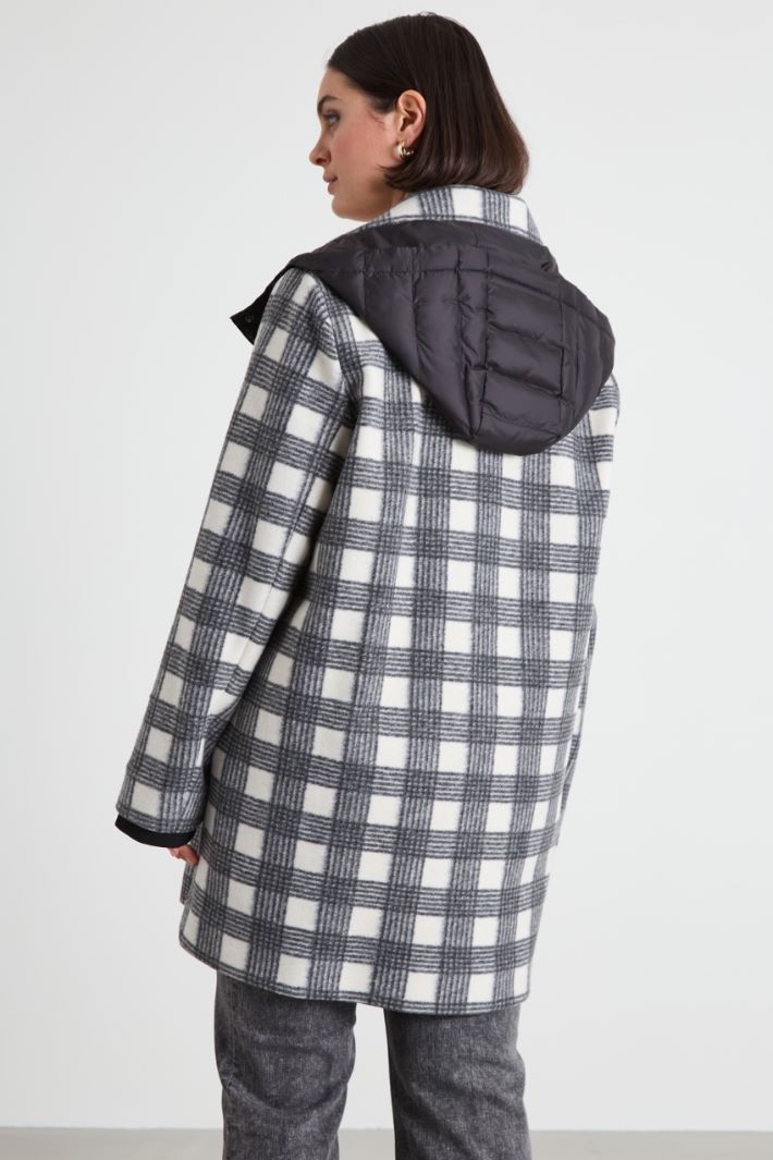 Hooded jersey coat Intrend - 2