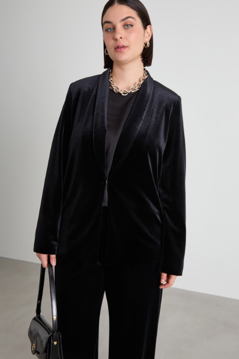 Blazer in ciniglia stretch Intrend
