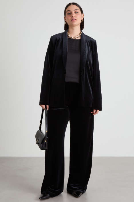 Blazer in ciniglia stretch Intrend - 3
