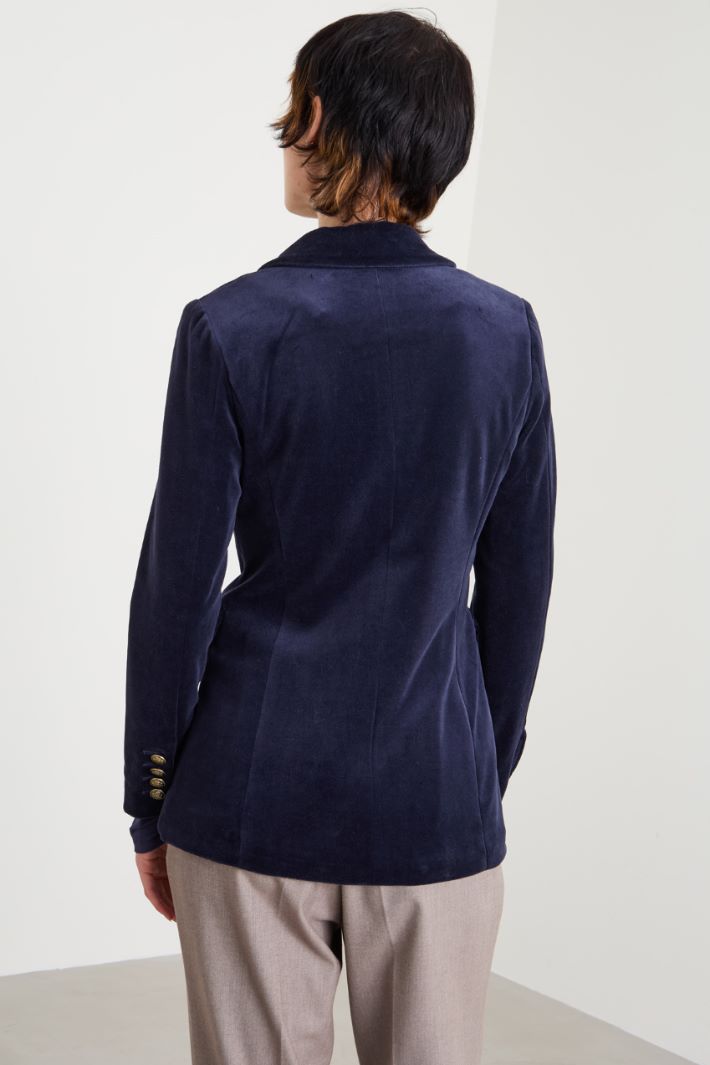 Blazer in jersey ciniglia Intrend - 2