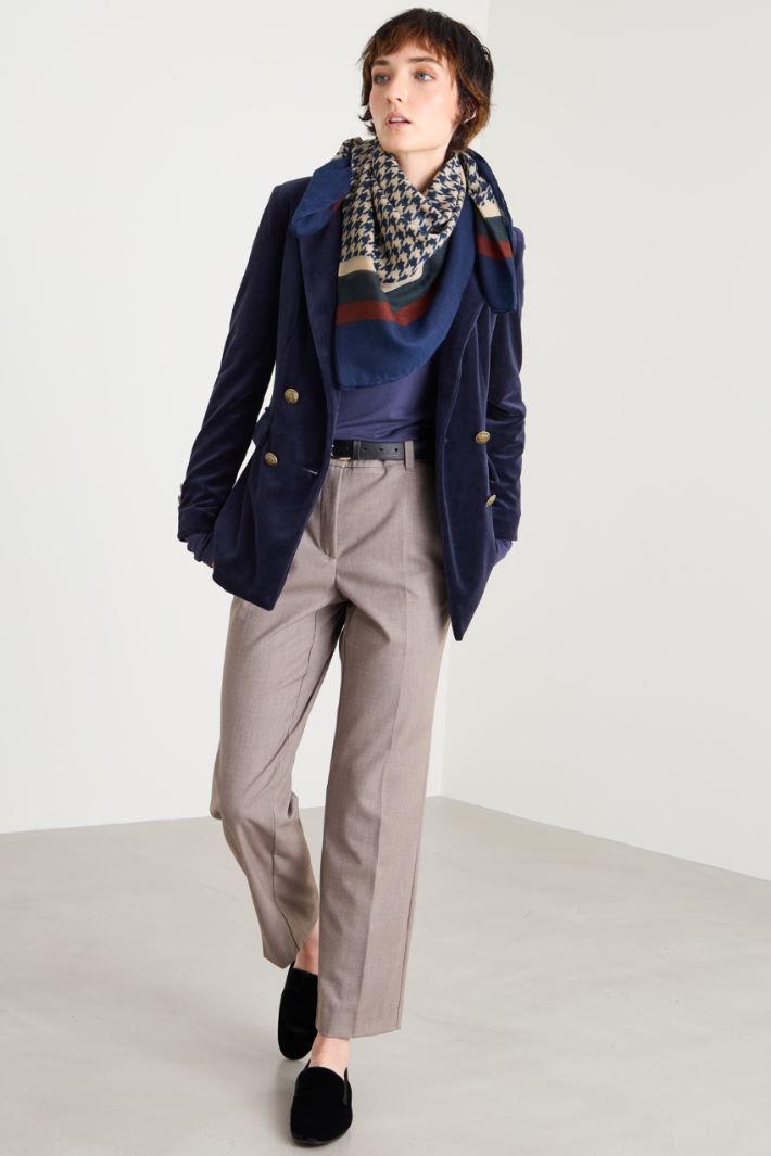 Blazer in jersey ciniglia Intrend - 3