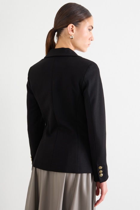 Blazer in jersey