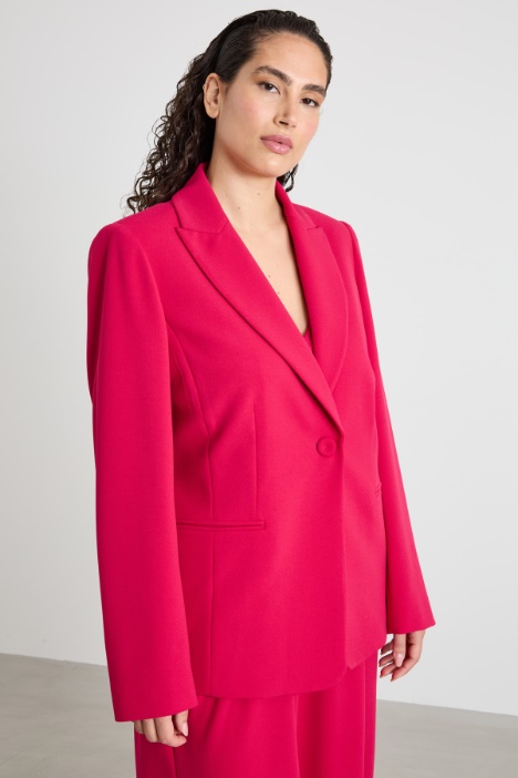 Crepe jersey blazer Intrend