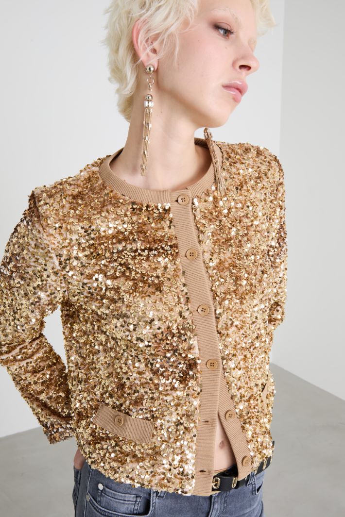 Giacca di paillettes Intrend - 4