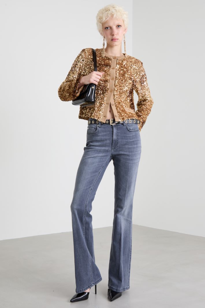 Giacca di paillettes Intrend - 3