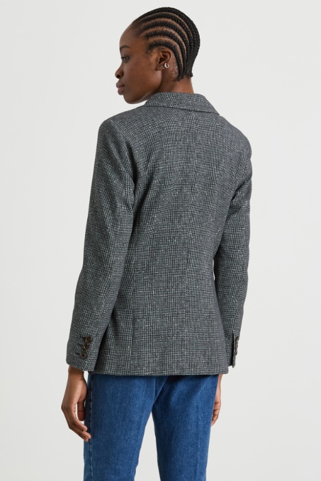 Blazer in jersey