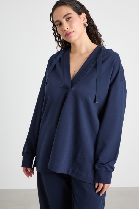 Jersey V sweatshirt  Intrend