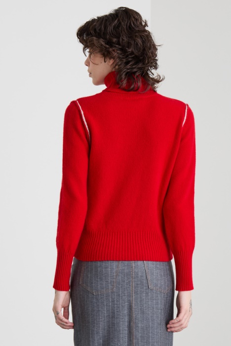 Maglia in lana e cashmere