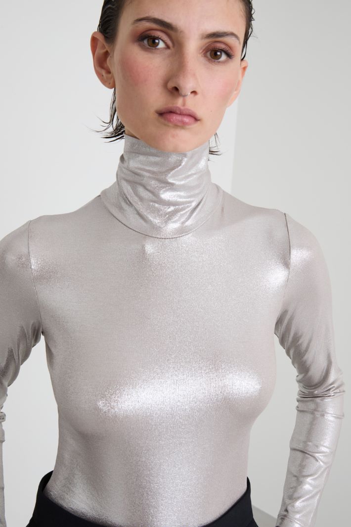 High-neck bodysuit Intrend - 4