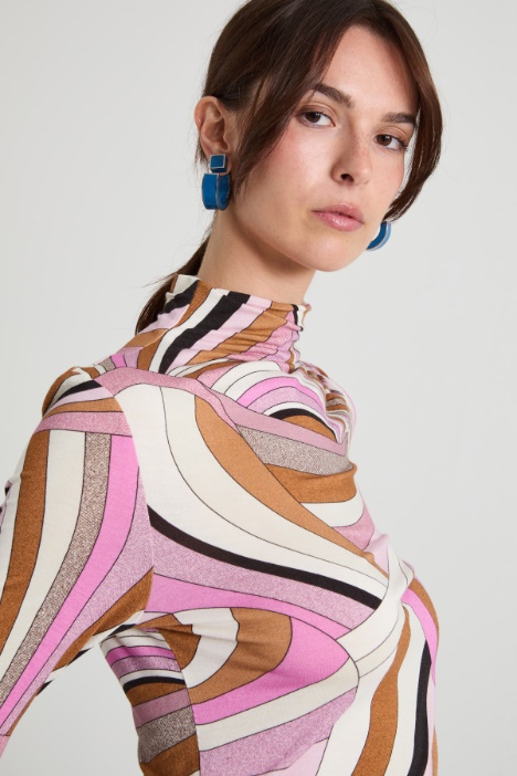 Suéter de cuello alto