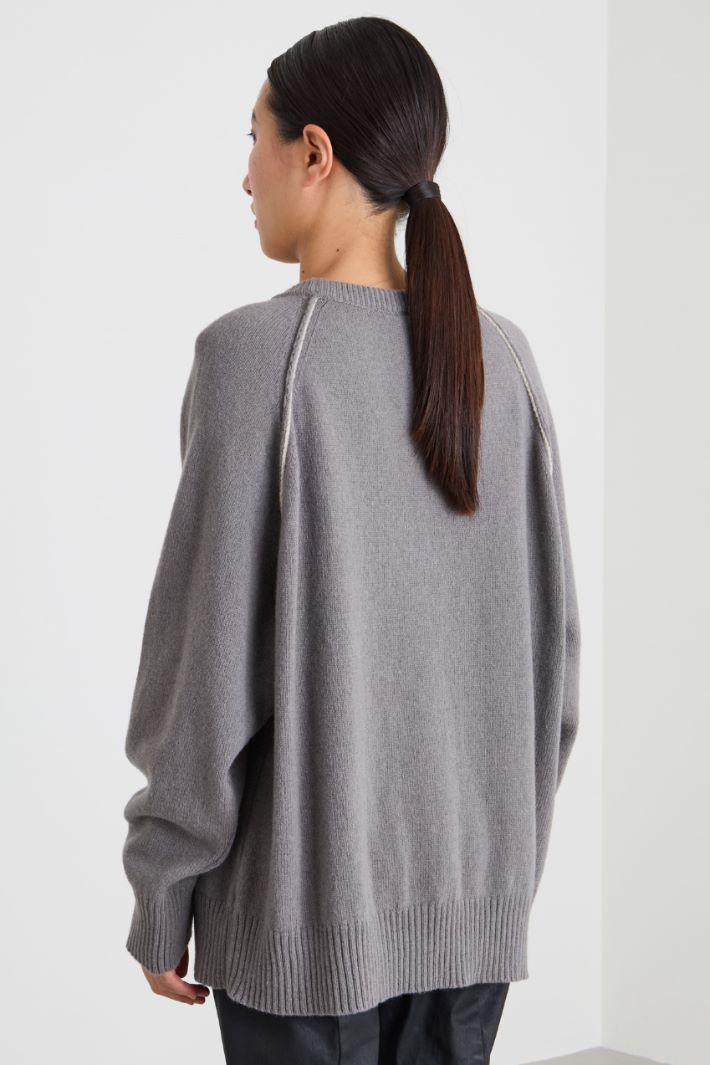 Maglia in lana e cashmere Intrend - 2