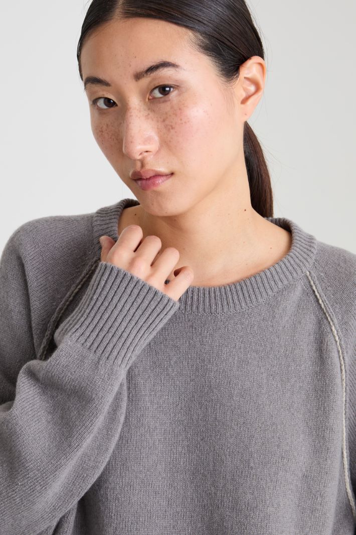 Maglia in lana e cashmere Intrend - 4