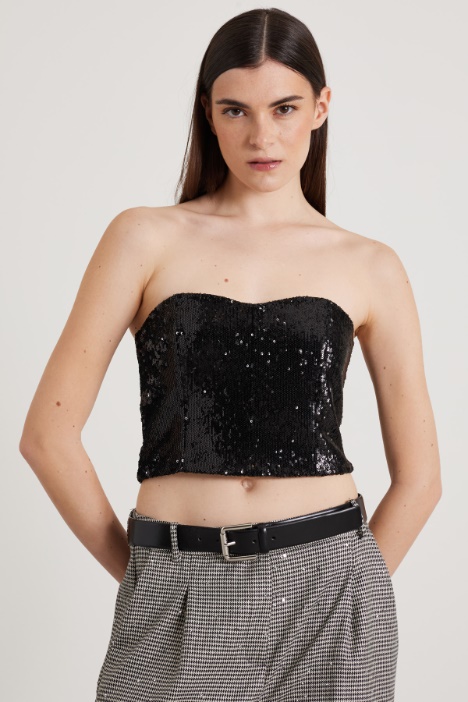 Sequin corset Intrend