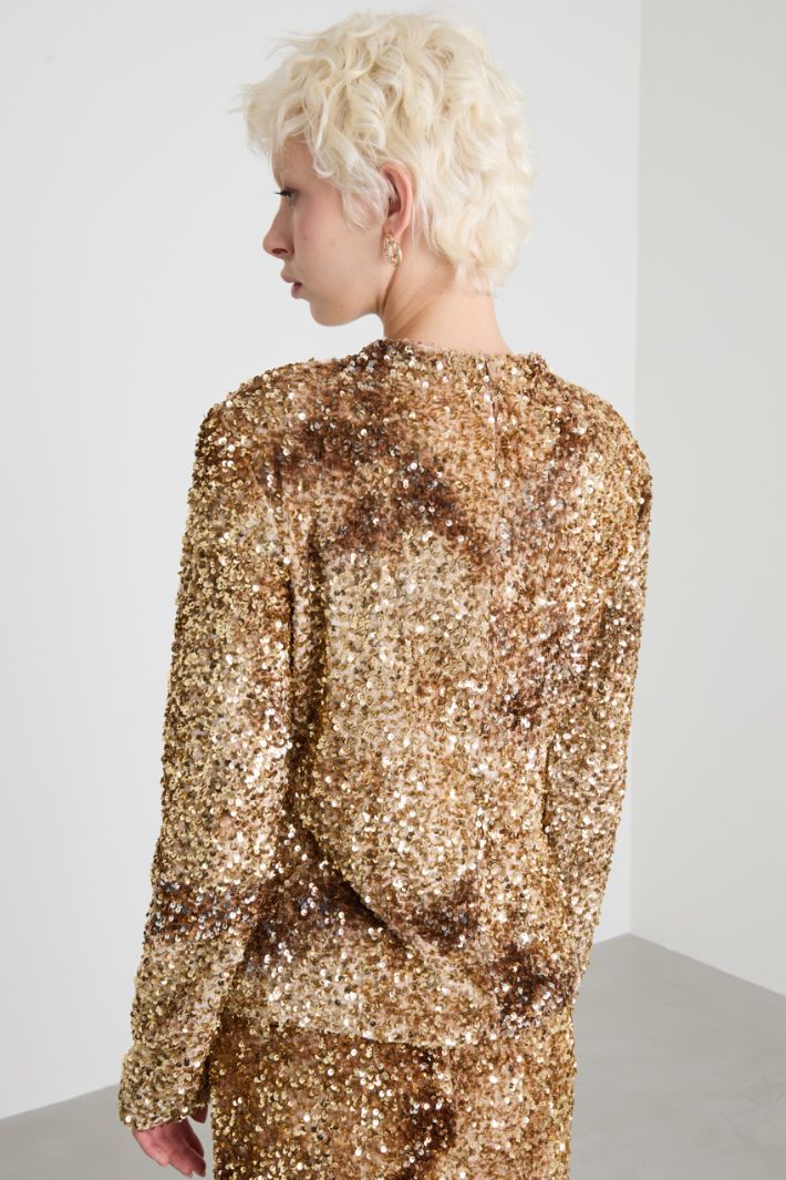 Top di paillettes Intrend - 2