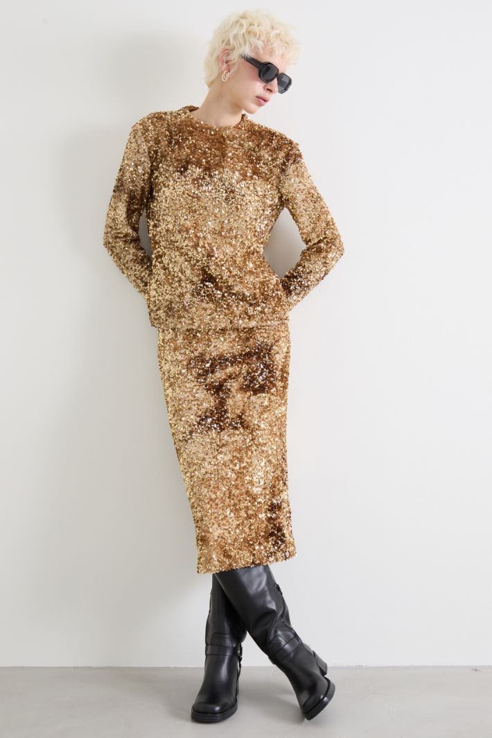 Top di paillettes Intrend - 3